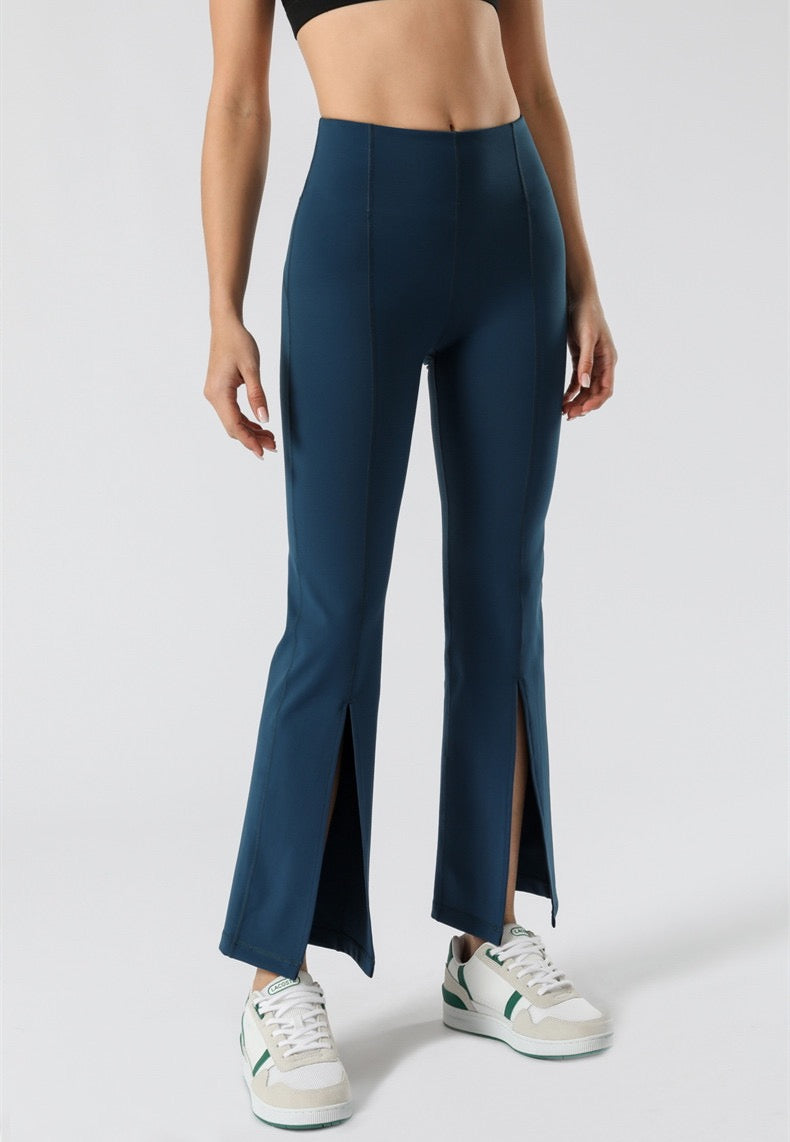 Ankle-length flare leggings