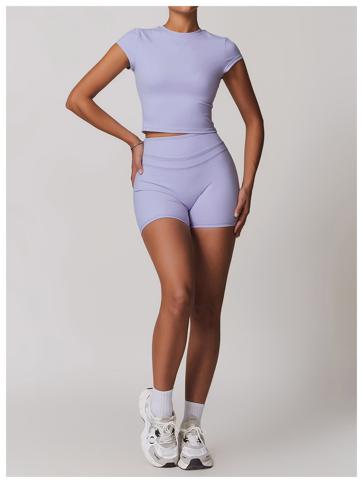 Breathable and stretchy gym top