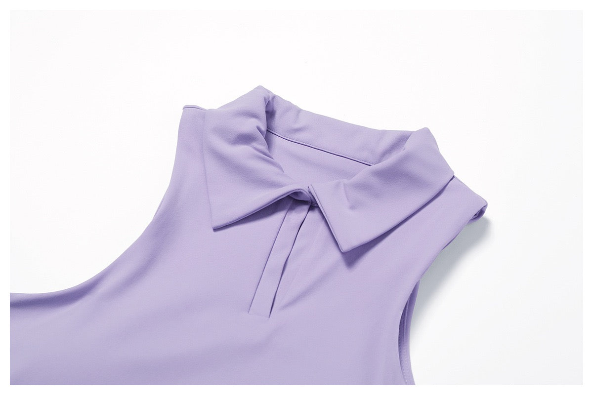 Chic-workout-top-with-collar
