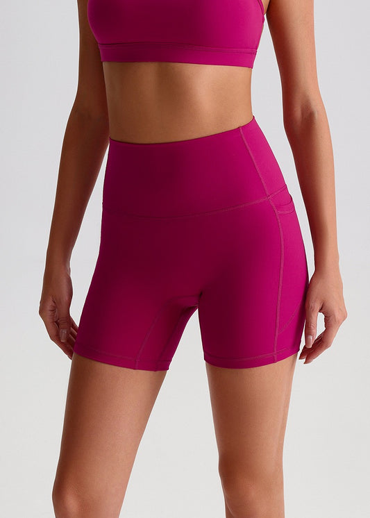 Flattering gym shorts