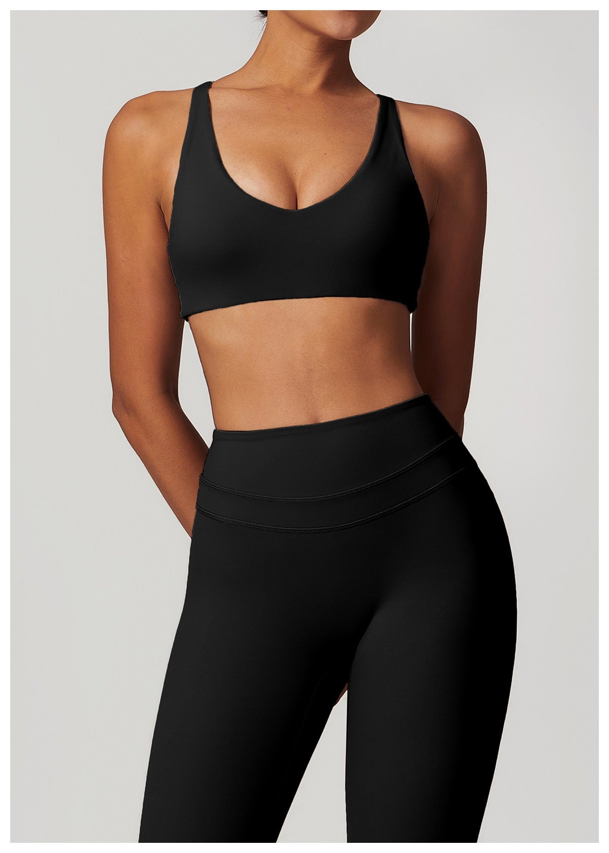 Lightweight fitness bra