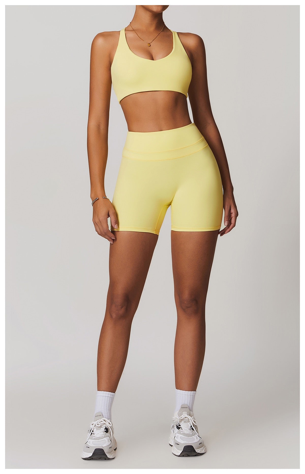 Moisture-wicking gym bra