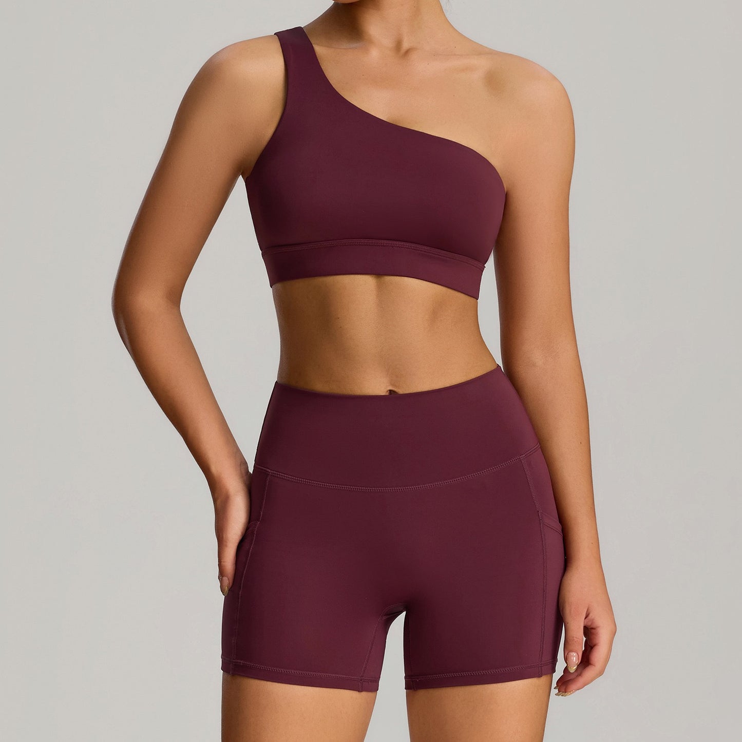 Moisture-wicking workout shorts