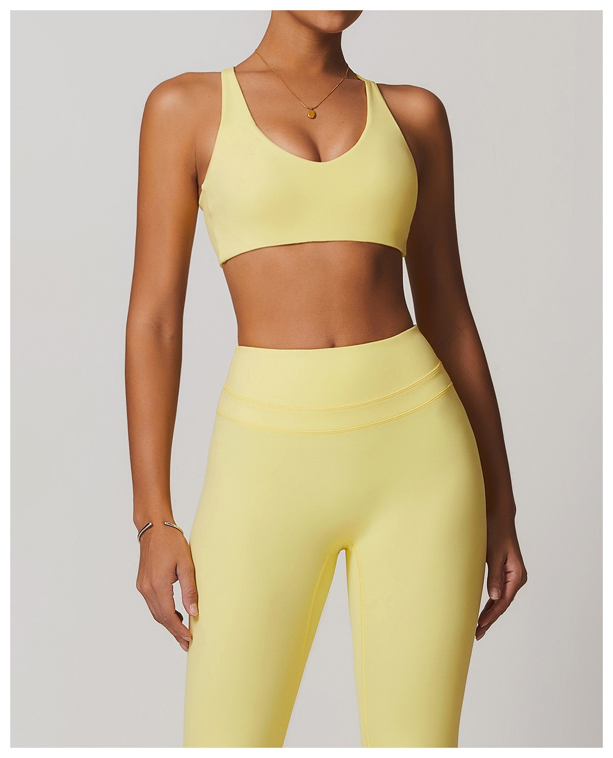 Padded workout bra