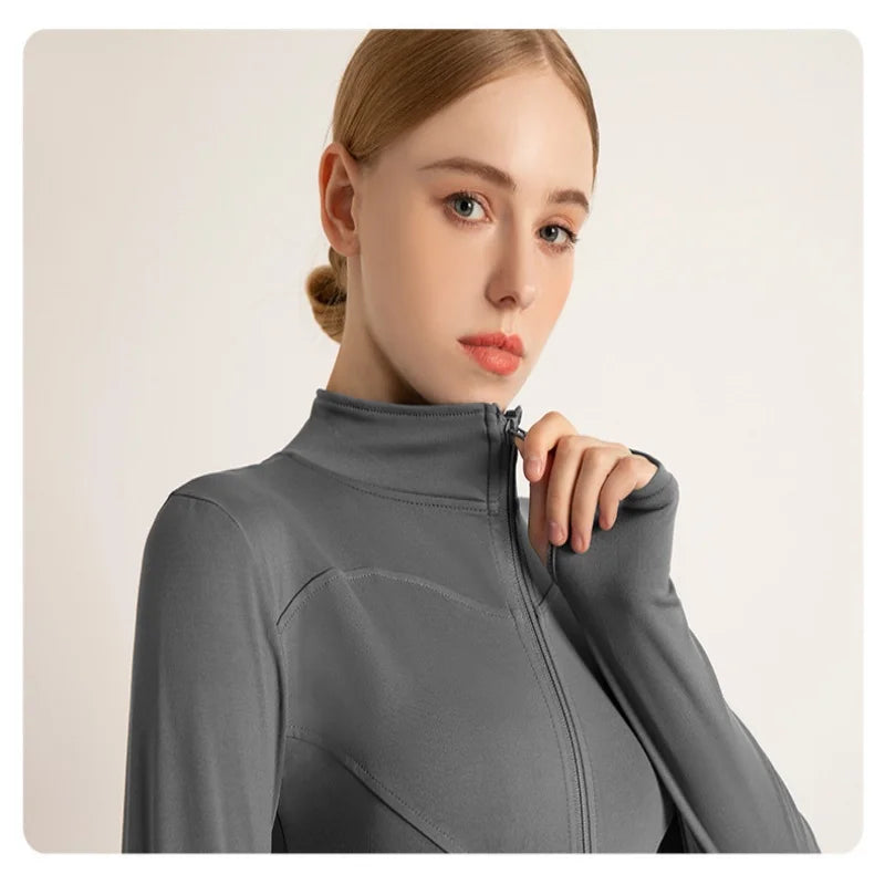 Women's High Elastic Quick-Drying Sports Jacket