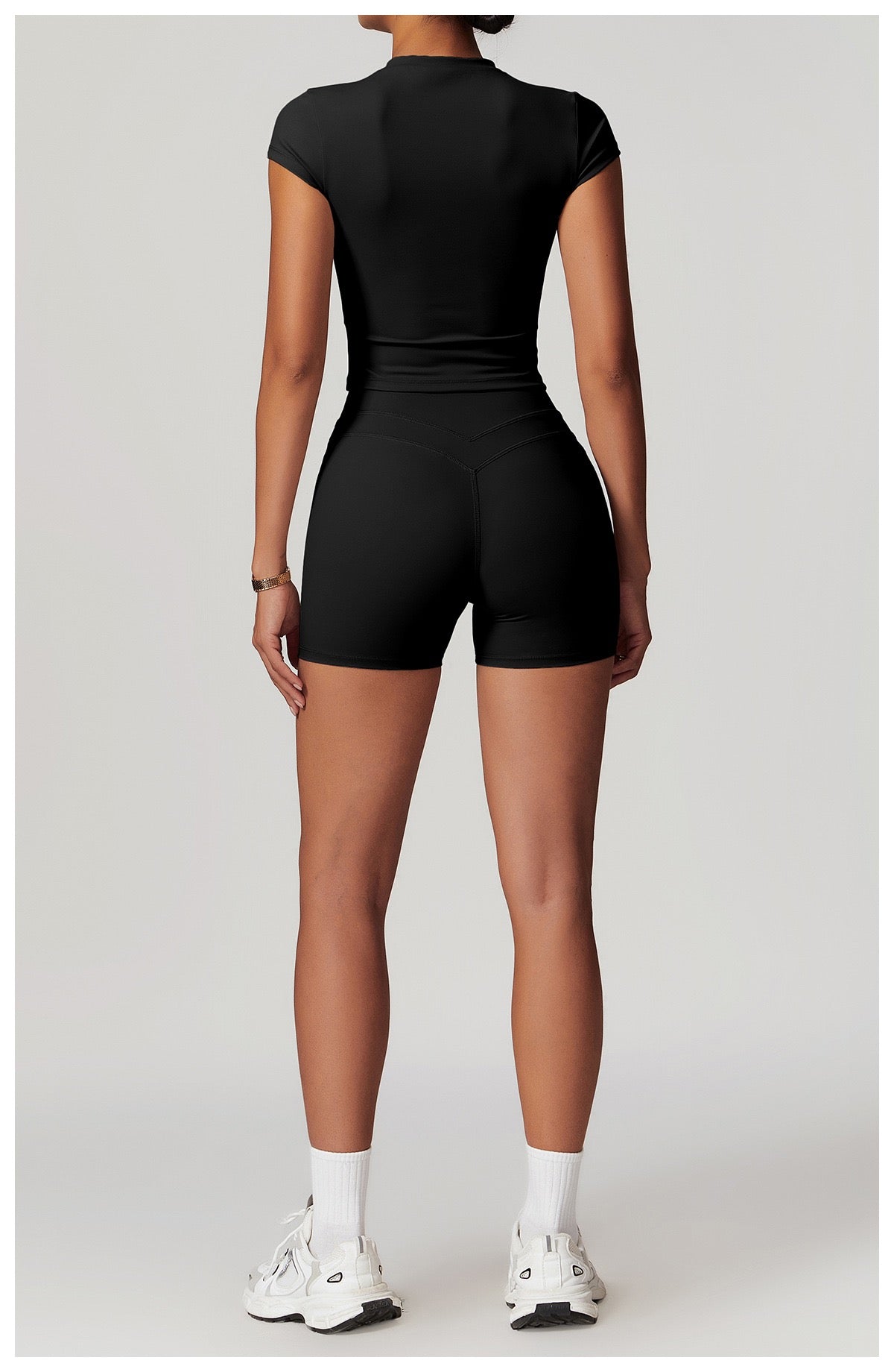 Seamless athletic crop top