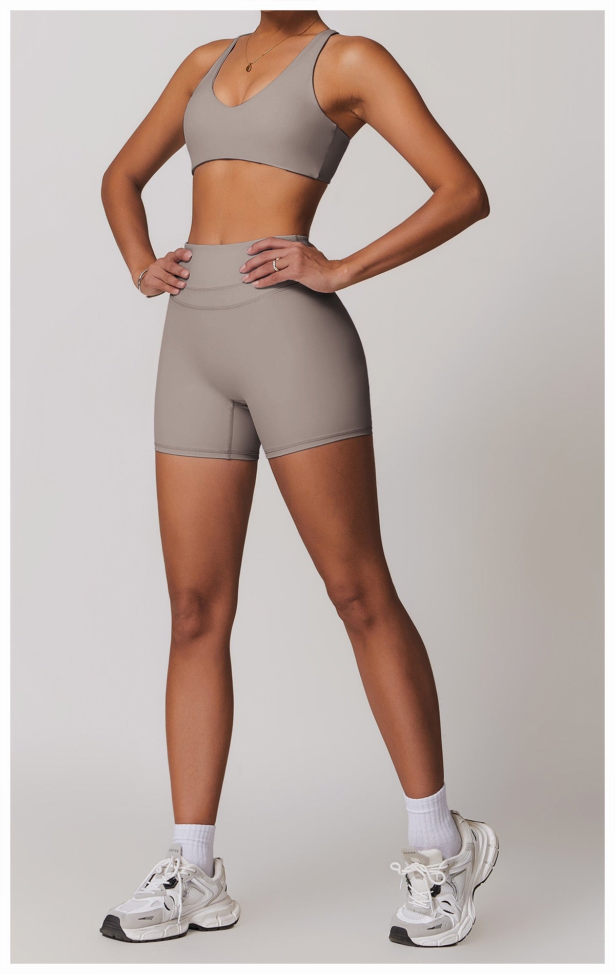 Trendy athleisure sports bra for street style