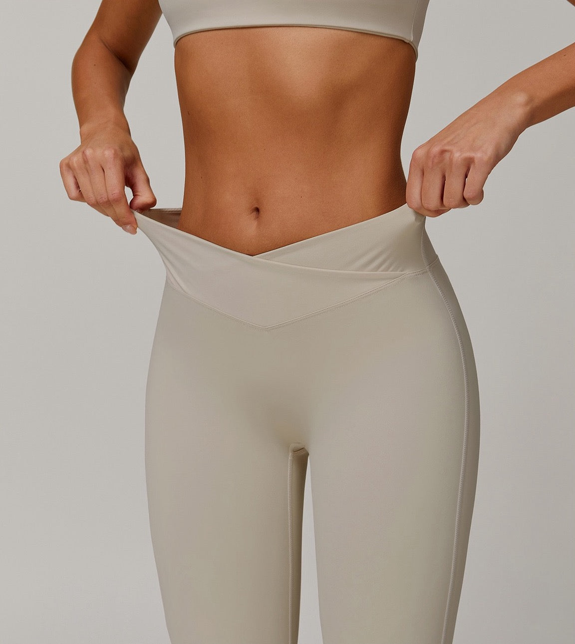 Tummy control yoga pants for women