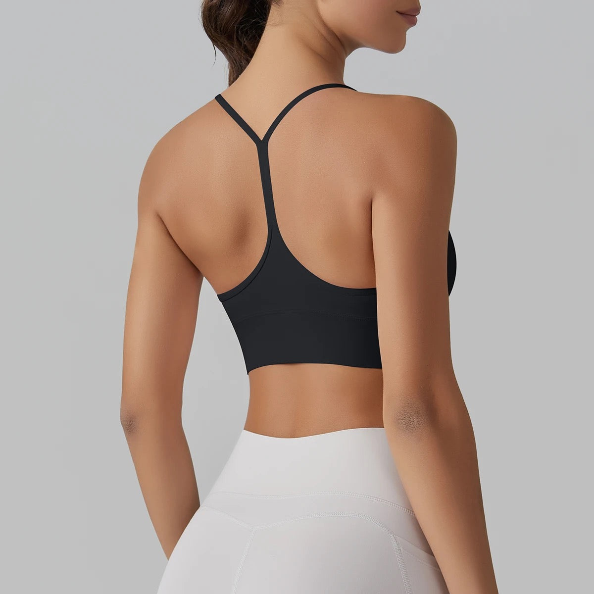 Women's Minimalist Strappy Sports Bra – Green