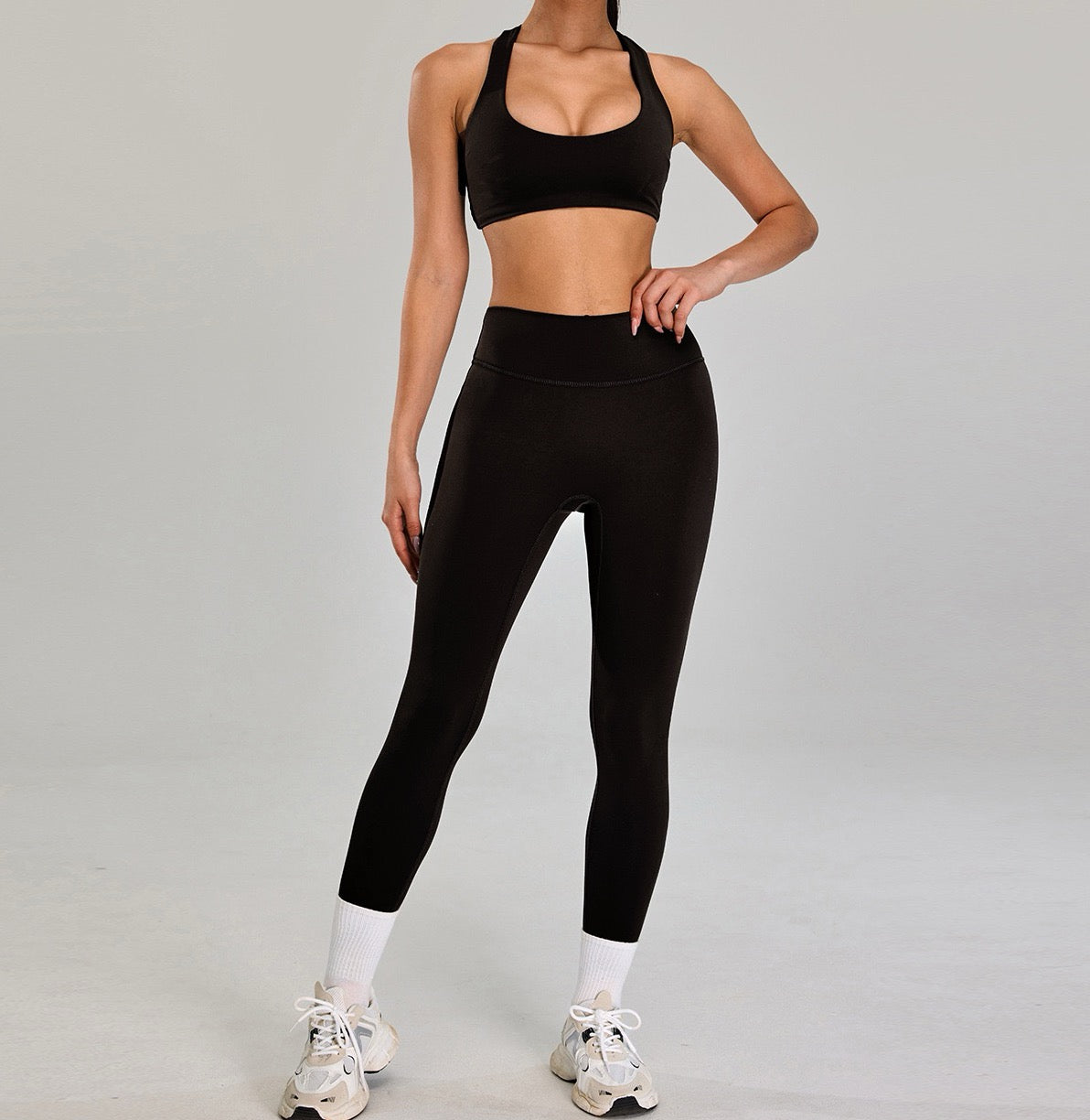breathable nylon spandex bra