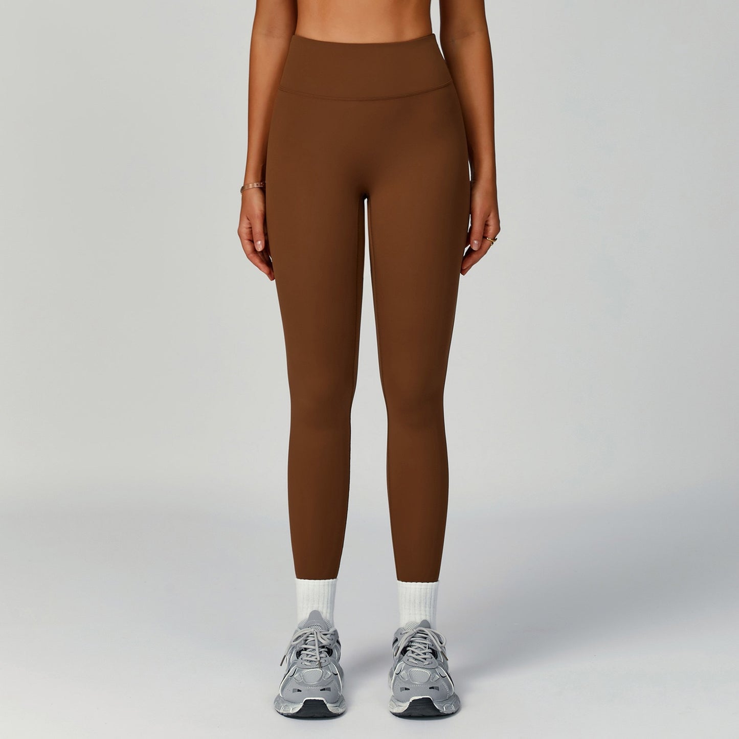 brown high rise leggings