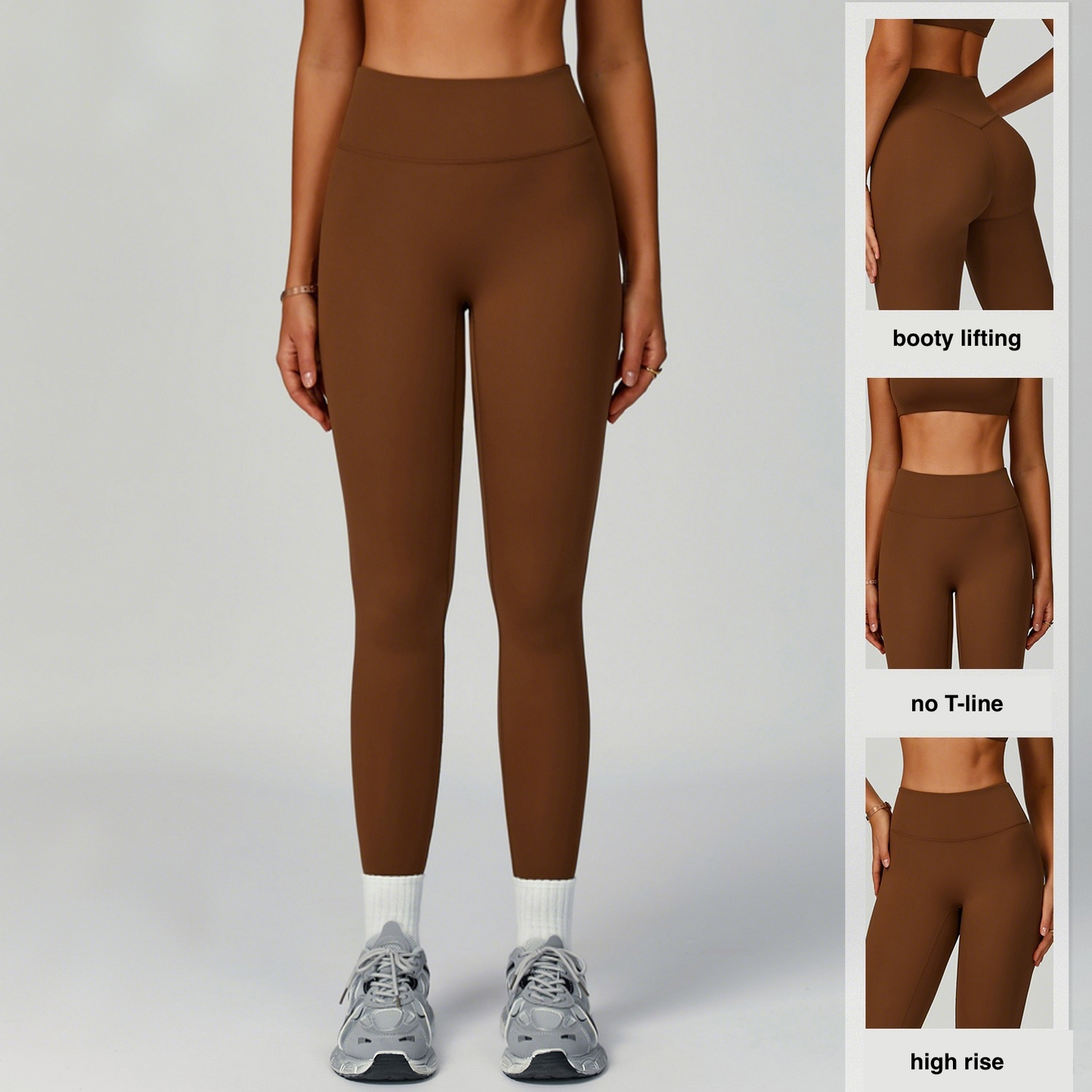brown leggings women