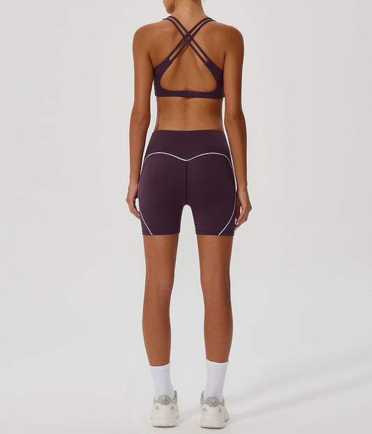 crossback sports top