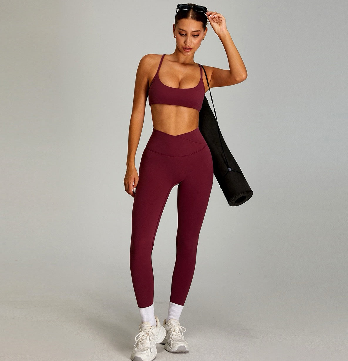 feminine activewear bra