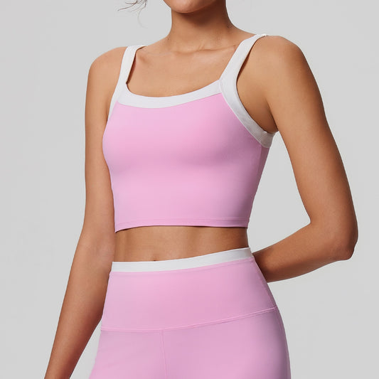 fitted workout crop top