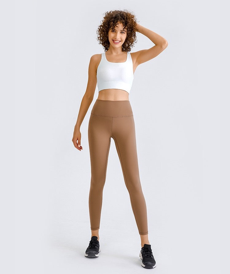 flattering back clasp sports bra for active women