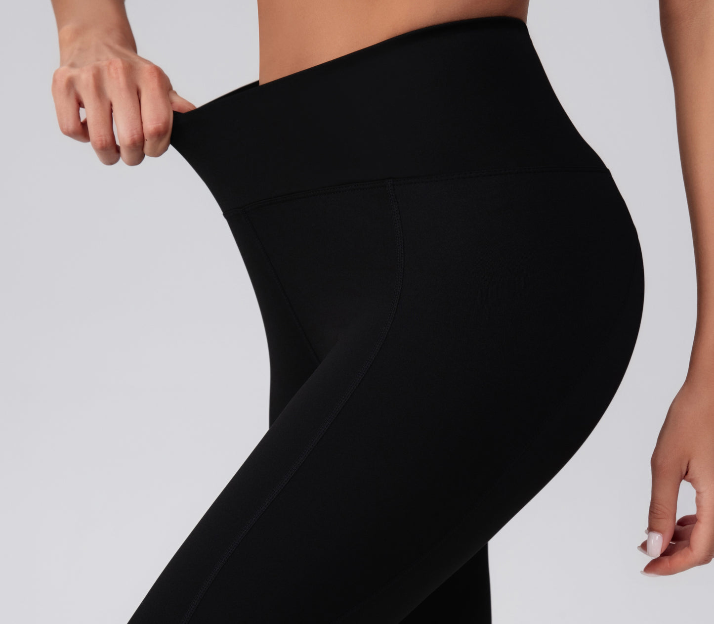 V-Waist High Rise Leggings – Barbie Pink