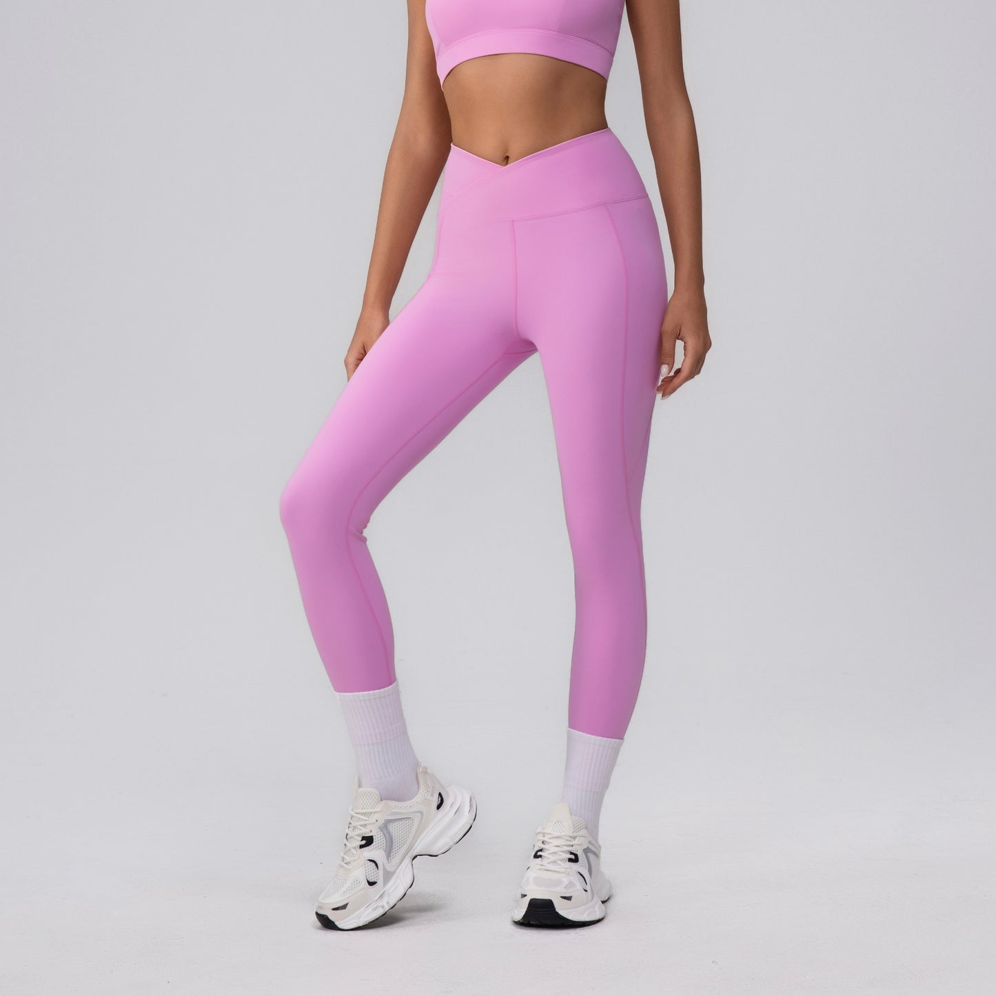 leggings with v cut waist