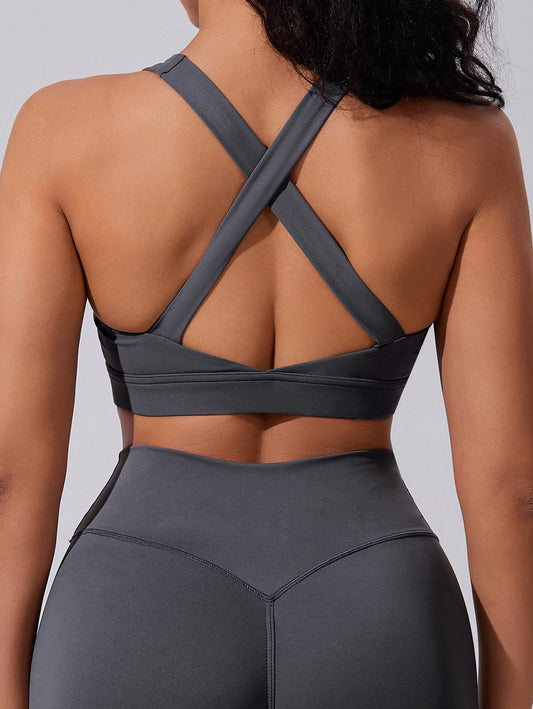 lightweight high support bra for running