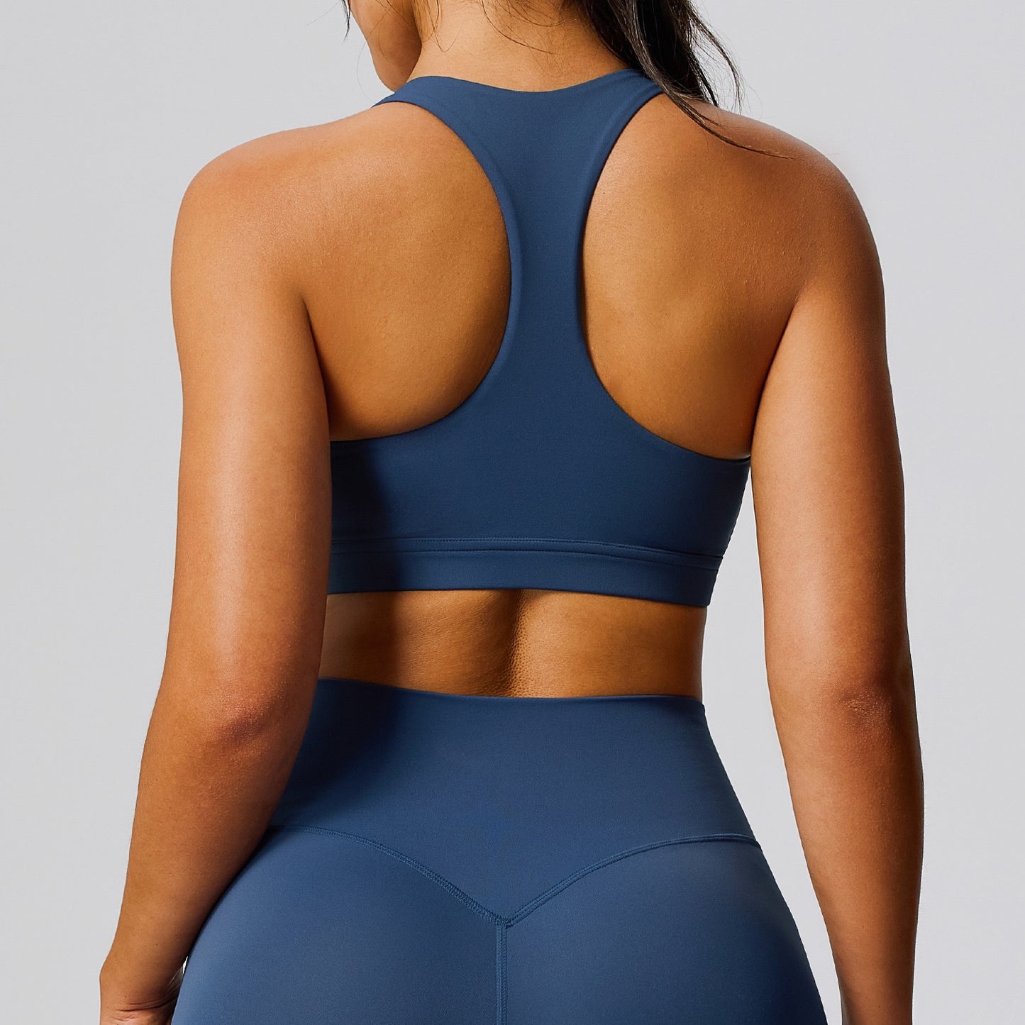 neutral color sports bra