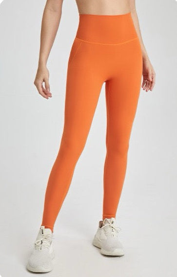 nylon elastane leggings for women