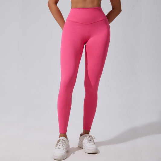 pink gym leggings