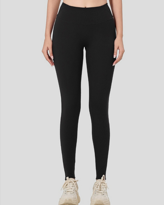 black slimming leggings for gym