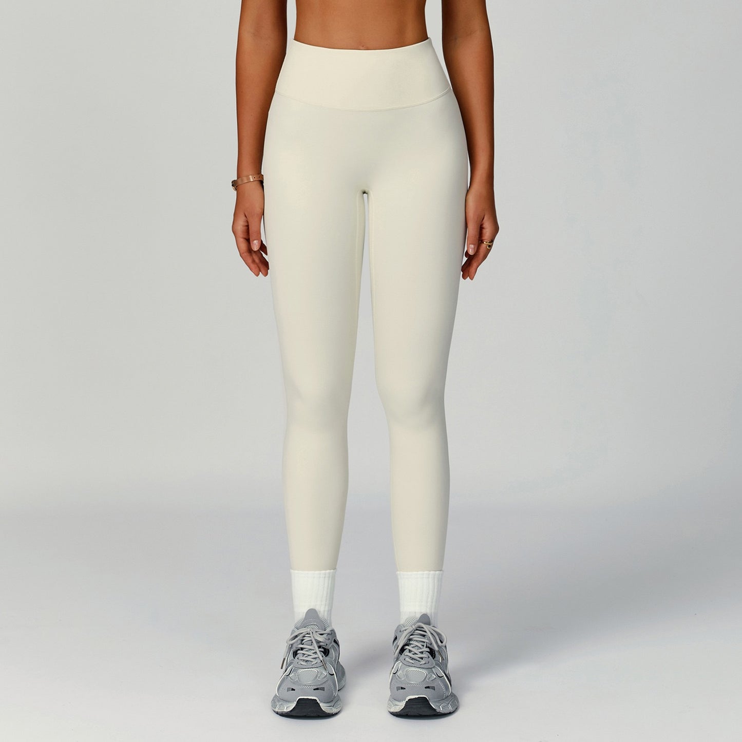 soft ivory yoga leggings