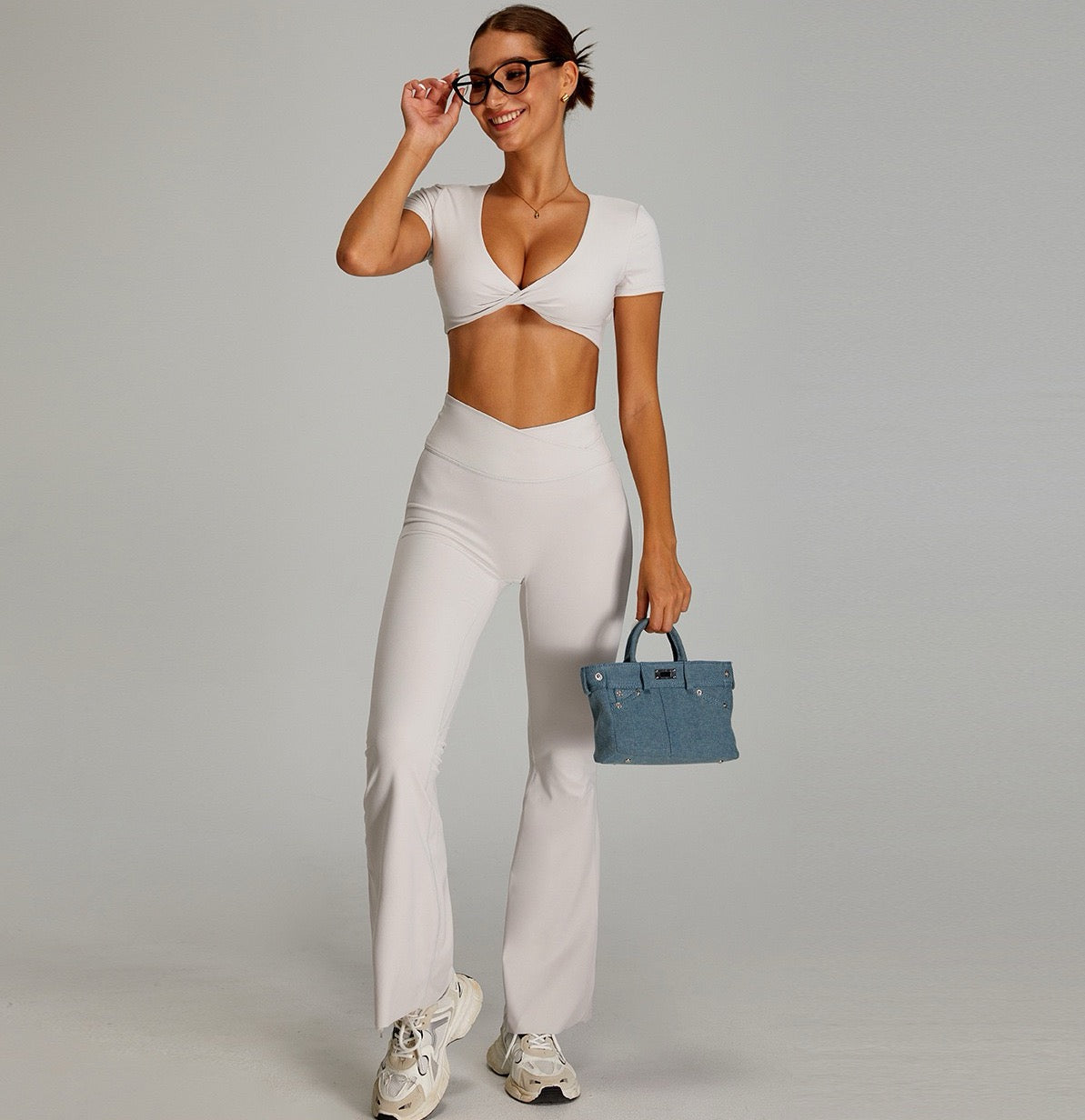 stylish flare leggings for workouts and street wear