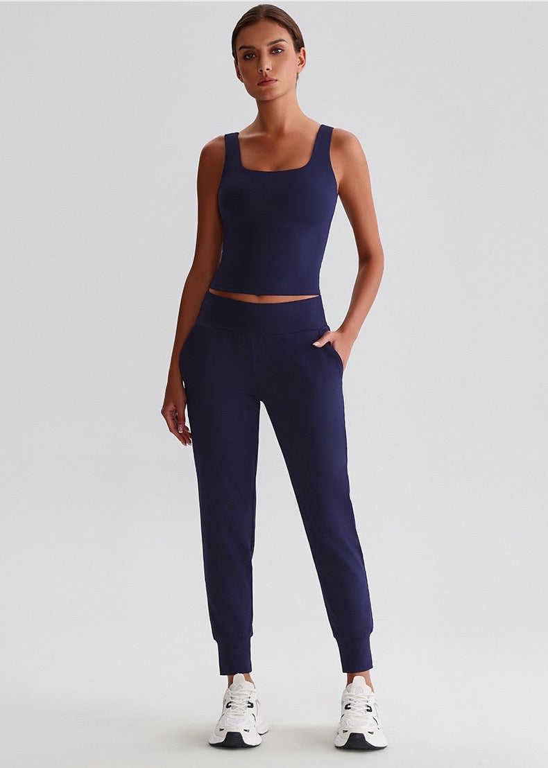 sweat-wicking running set women