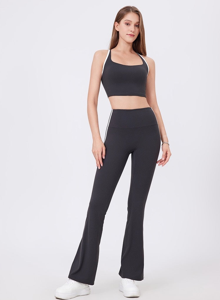 sweat wicking sports bra