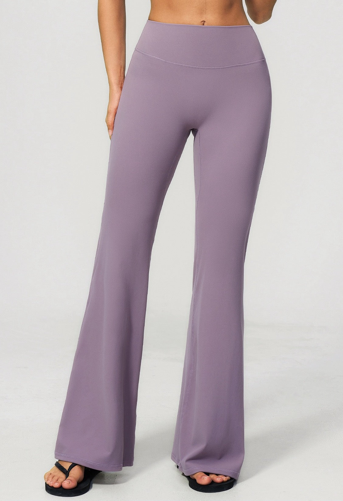 tummy control flare leggings