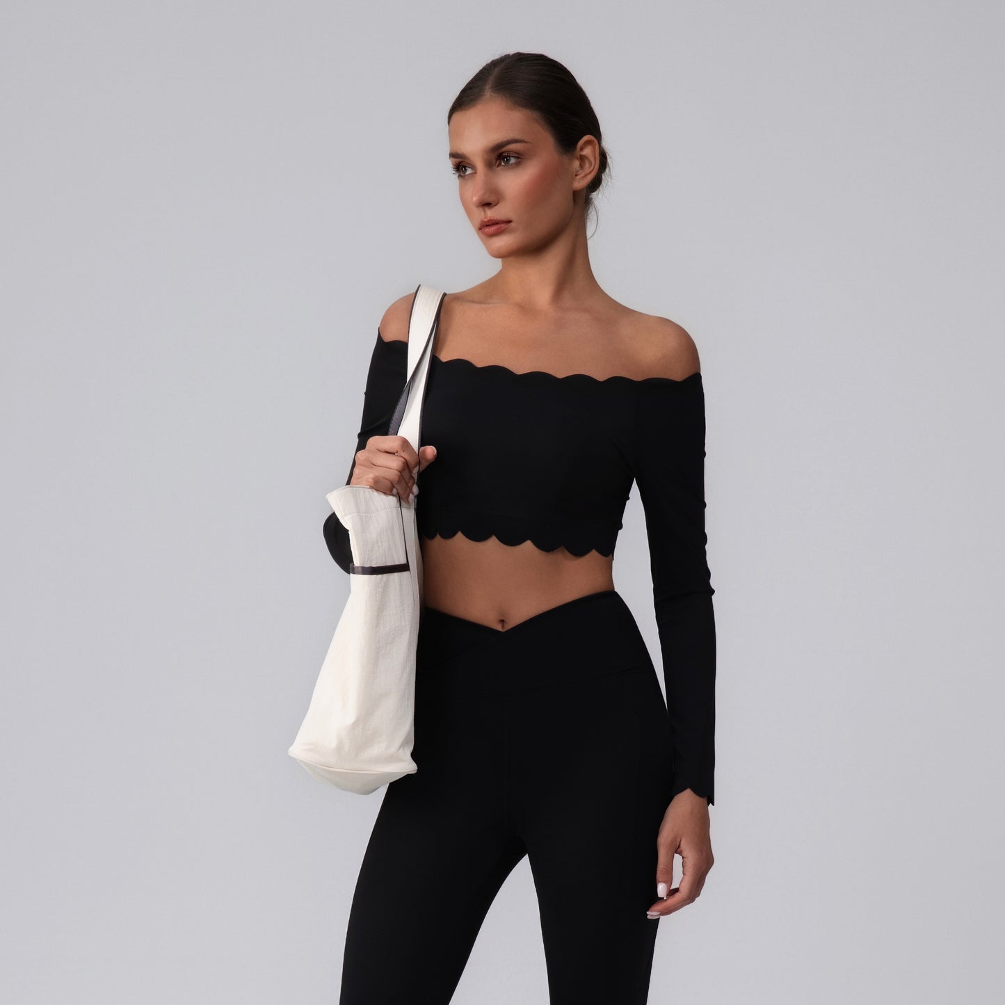 versatile workout and lounge top
