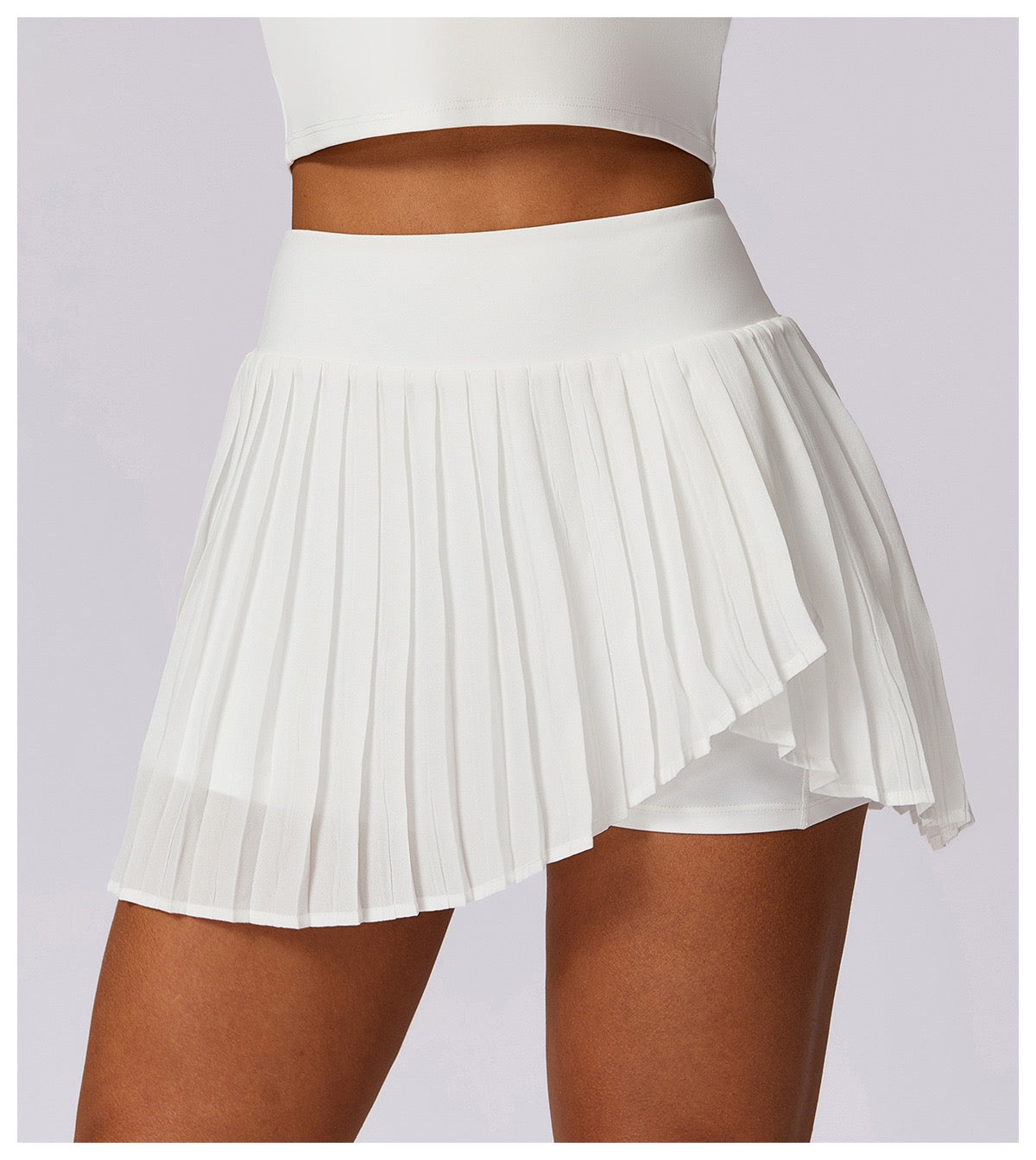 women_s high-waisted workout skirt