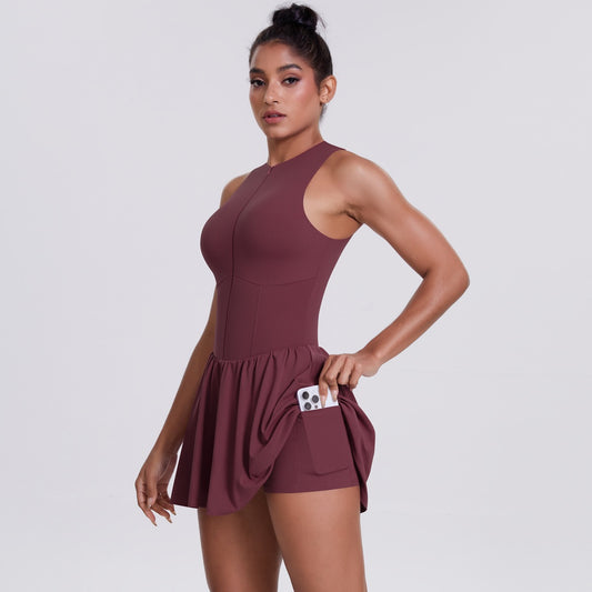 womens golf dress with shorts