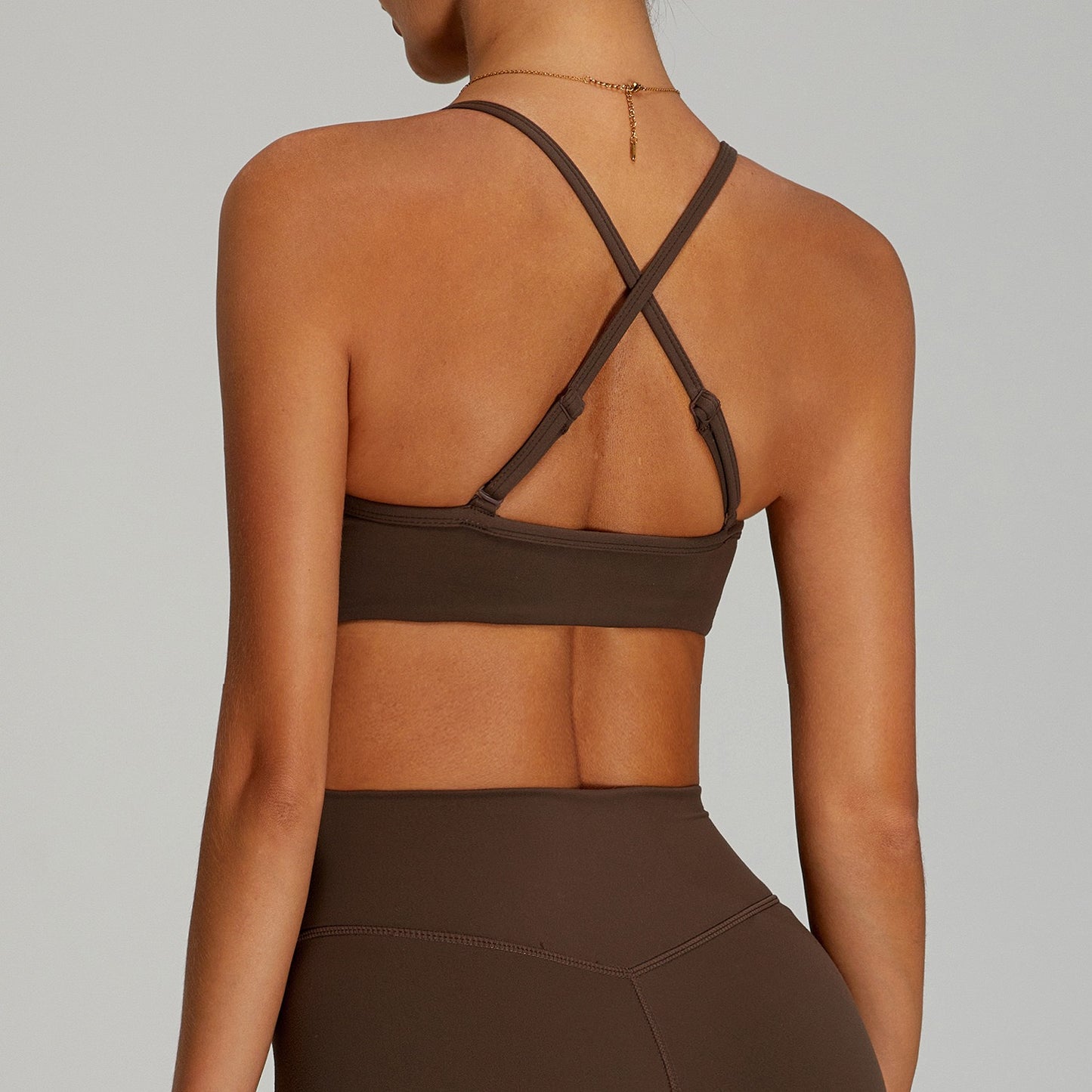 workout bra with adjustable straps