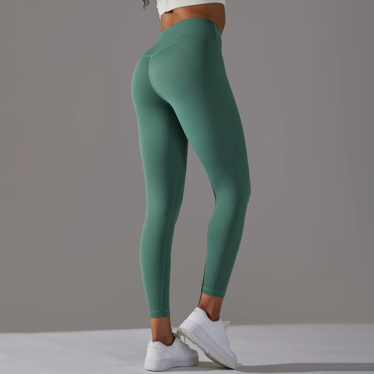 High Waist Seamless Yoga Leggings - Multiple Colors