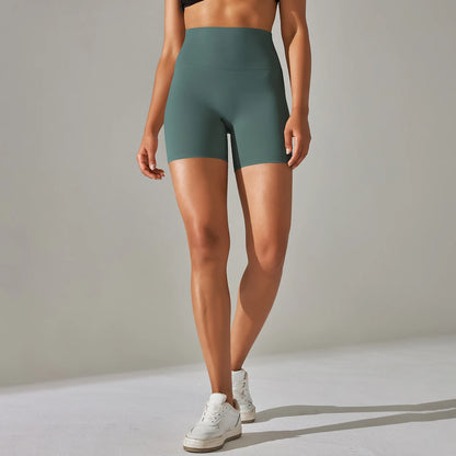 Women's High-Waist Seamless Biker Shorts