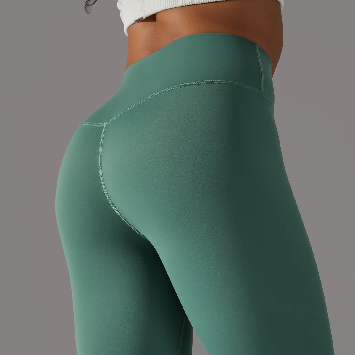 High Waist Seamless Yoga Leggings - Multiple Colors