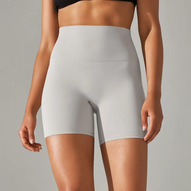 Women's High-Waist Seamless Biker Shorts