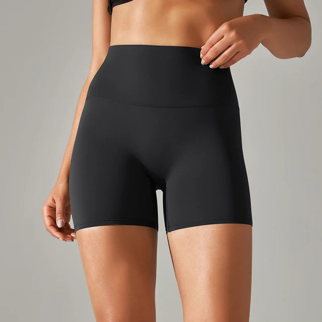 Women's High-Waist Seamless Biker Shorts