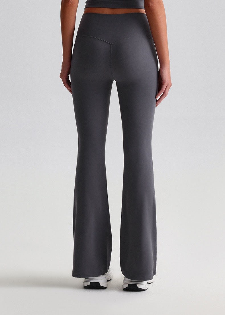 Butt sculpting workout leggings in grey