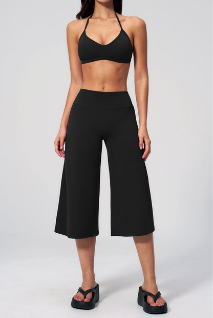 Cropped Wide Leg Pants women
