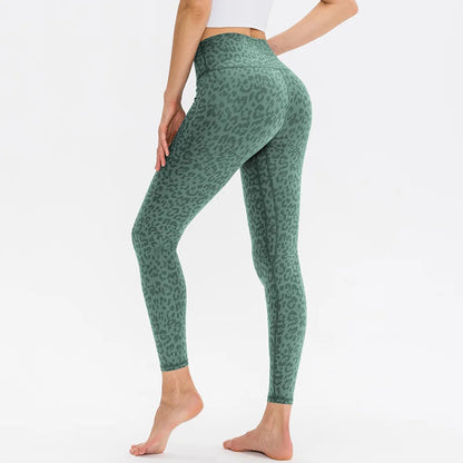 High-Waist Printed Versatile Leggings