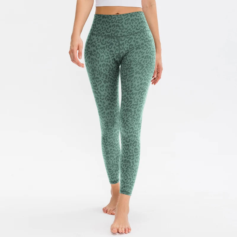 High-Waist Printed Versatile Leggings