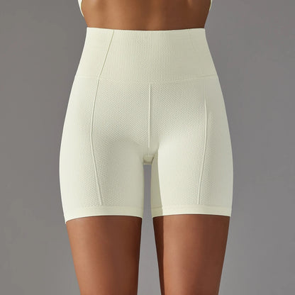 High-Waist Compression Seamless Shorts