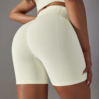 High-Waist Compression Seamless Shorts