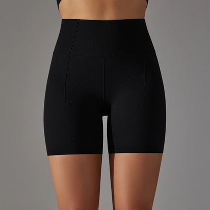 High-Waist Compression Seamless Shorts