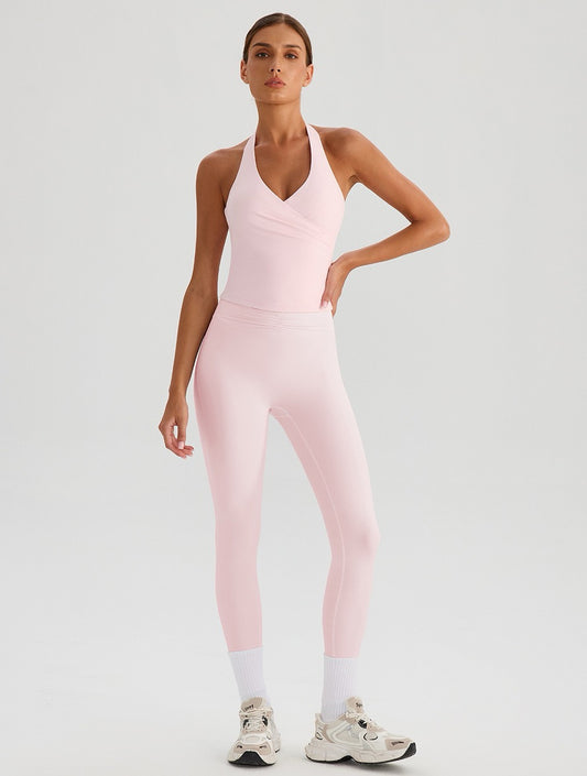 Light pink aesthetic gym wear