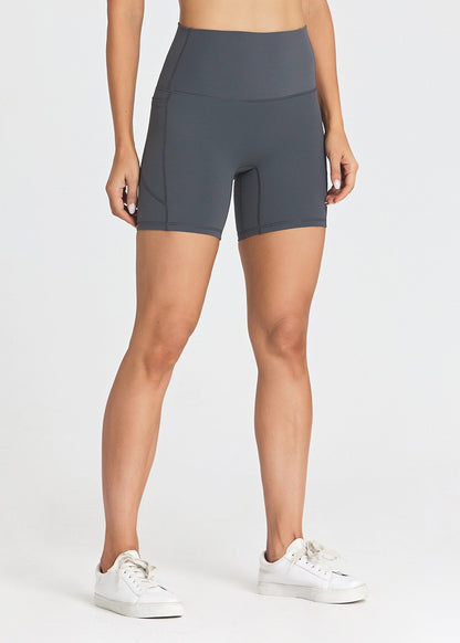 No camel toe grey shorts women